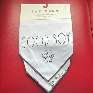 NWT Rae Dunn pet bandanas